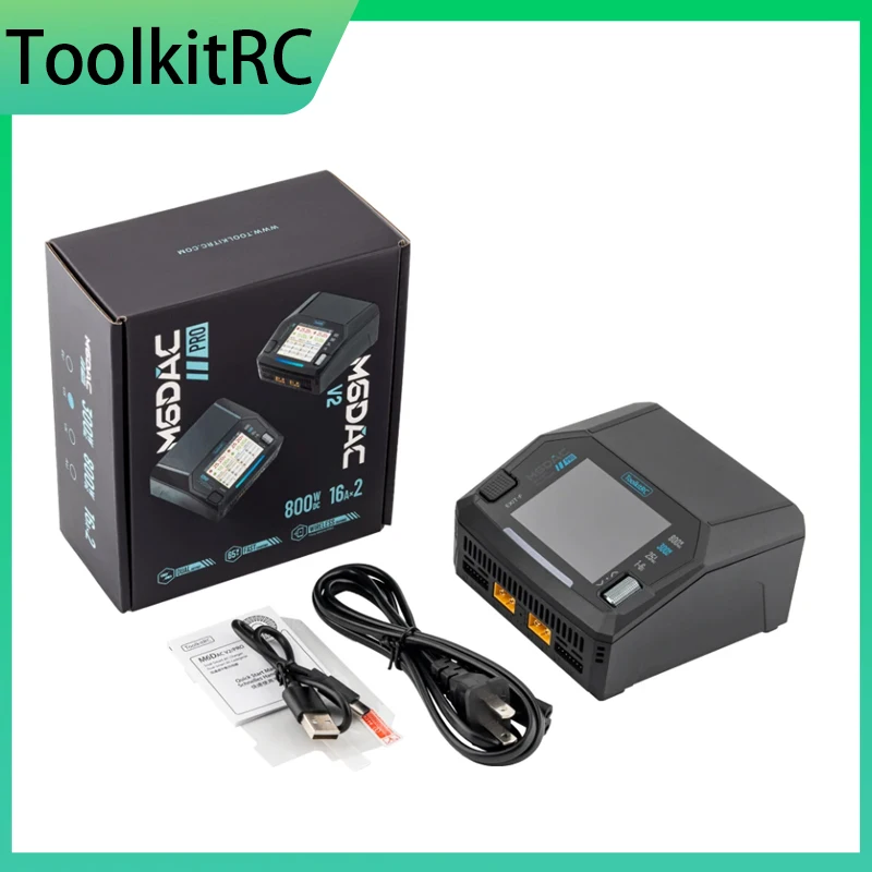 Toolkitrc M6Dac Smart Charger - ToolkitRC M6DAC V2 M6DAC Pro cargador