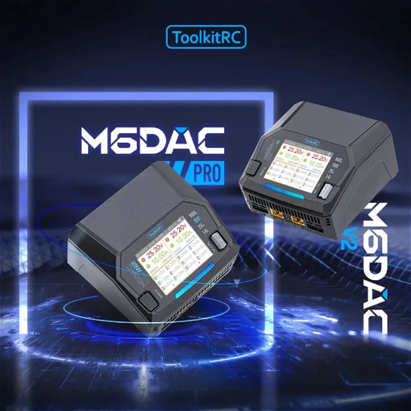 Cargador Inteligente de Doble  - Toolkitrc M6Dac Smart Charger reseña y precio