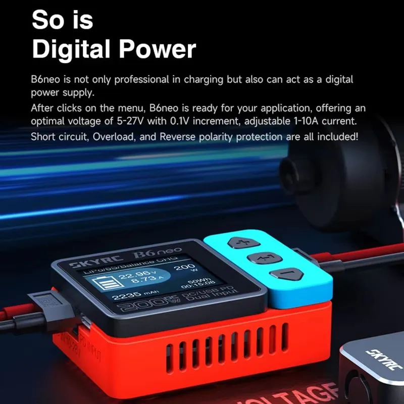 Cargador Inteligente SkyRC B6  - Skyrc B6 Neo Smart Charger reseña y precio