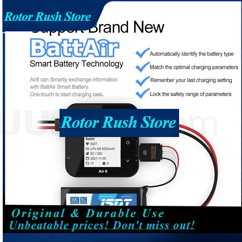 RoRuSNew ISDT Air8 Cargador y  - Isdt Air8 8S Lipo Charger reseña y precio