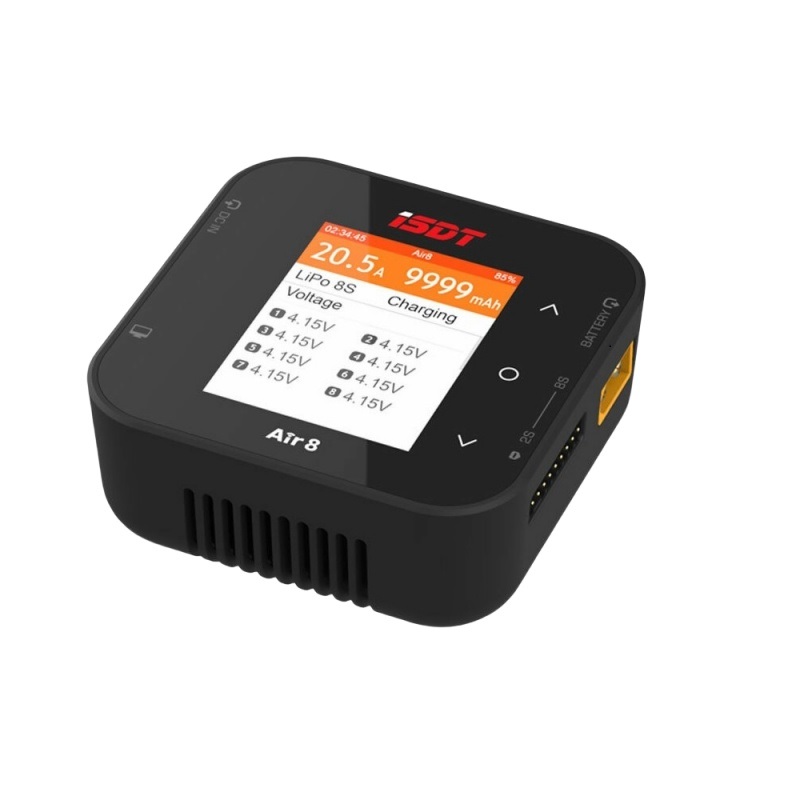 Nuevo ISDT Air8 Lipo cargador  - Isdt Air8 8S Lipo Charger reseña y precio