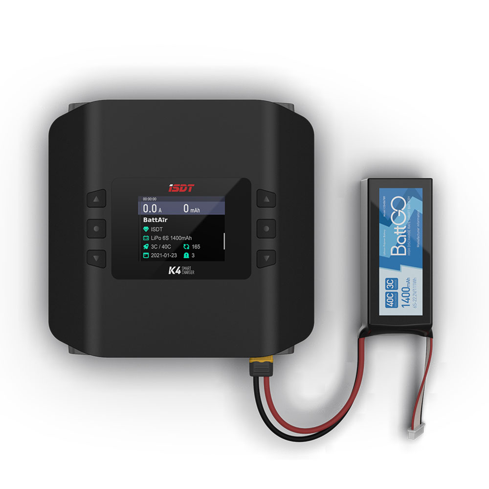 ISDT K4 1 ~ 8S cargador inteli - Isdt K4 Dual Lipo Charger reseña y precio