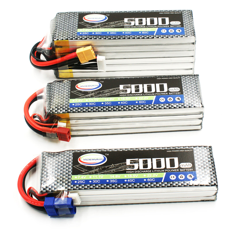 Batería LiPo 6S 22,2 V 5000mAh - 6S Lipo Battery 22.2V 5000Mah reseña y precio