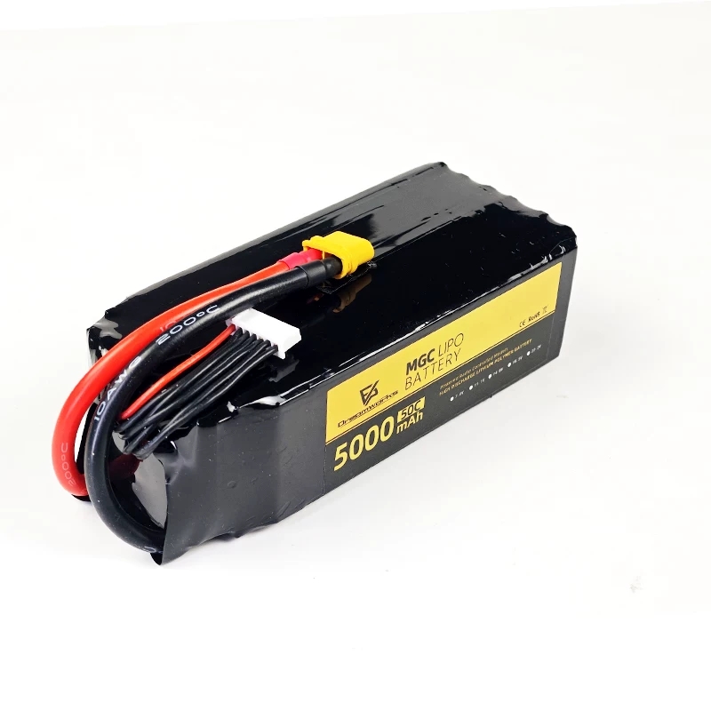 Batería de Litio Lipo FPV MGC  - 6S Lipo Battery 22.2V 5000Mah reseña y precio