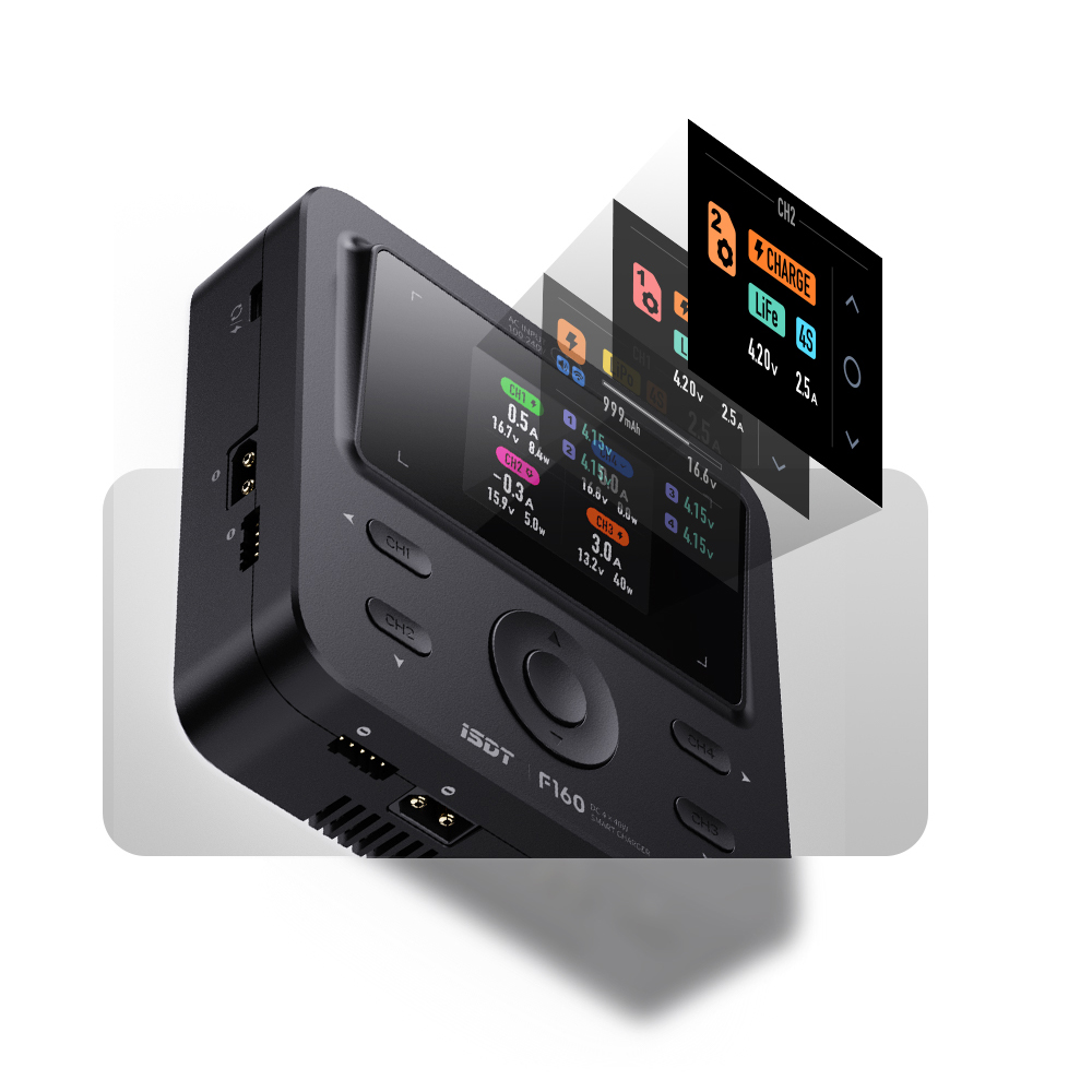 Cargador Inteligente ISDT F160 - Toolkitrc M6Dac Smart Charger reseña y precio